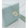Colgante Huellas Bebé Oro 18kt