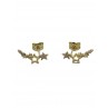 Pendientes Trepadores Estrellas Oro 18kt