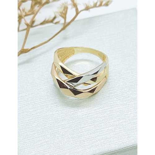 Anillo Ondas oro 18 Ktes