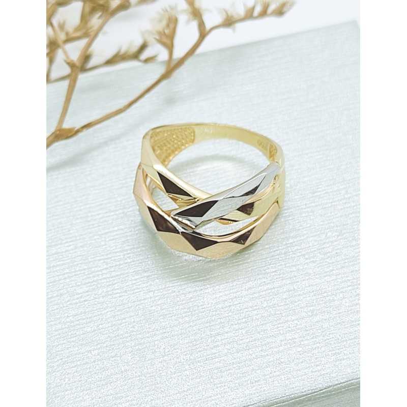 Anillo Ondas oro 18 Ktes