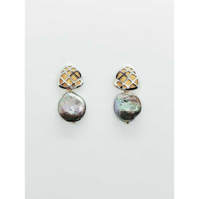 Pendientes choco oro 18kt