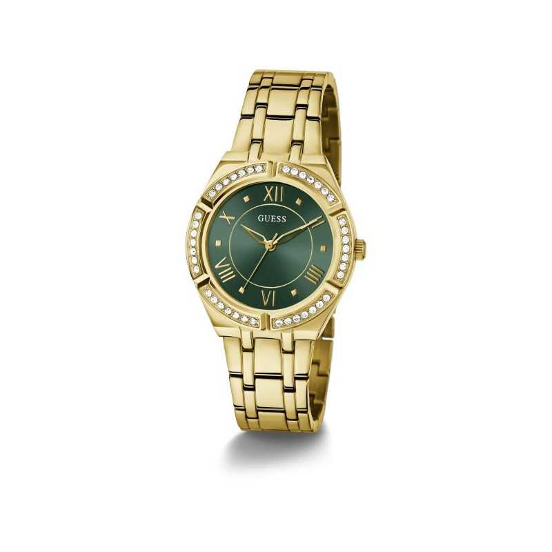 GUESS COSMO GREEN WATCHES LADIES