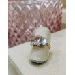 Anillo Morganita-Prasiolitas Oro 18kt
