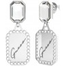 PENDIENTES "CRYSTAL TAG" GUESS JEWELLERY