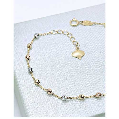 PULSERA NATURE ORO 18K