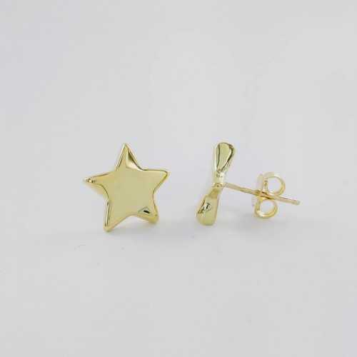 Pendientes Estrellas Oro 18kt