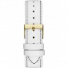 GUESS EMBLEM CORREA BLANCA WATCHES LADIES