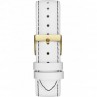 GUESS EMBLEM CORREA BLANCA WATCHES LADIES