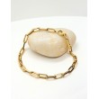 PULSERA ESLABONES  ORO AMAR.18K