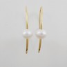 Pendientes Hilo de Perlas Oro 18kt