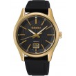 SEIKO Neo Classic Correa Silicona Negro