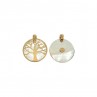 Colgante Árbol Nácar Oro 18kt