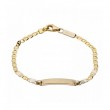 Pulsera BABY  Oro Bicolor 18kt
