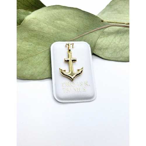 COLGANTE ANCLA MARINERA ORO 18KT