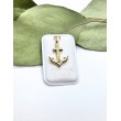 COLGANTE ANCLA MARINERA ORO 18KT