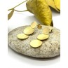 Pendientes Largos Oro Amarillo de 18kt