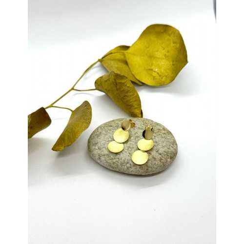 Pendientes Largos Oro Amarillo de 18kt