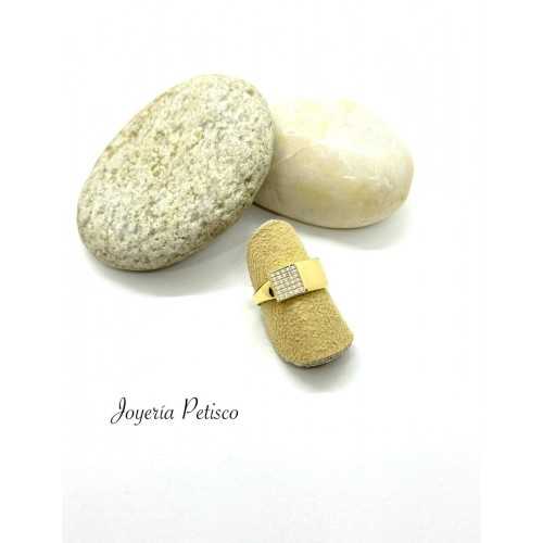 ANILLO "LAR" ORO 18KT