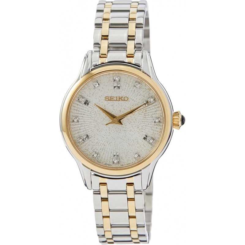 SEIKO LADIES CUARZO 12 DIAMANTES