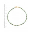PULSERA DE ESMERALDAS Y DONUTS ORO AMARILLO DE 18KT
