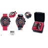 TIME FORCE COOLWAKE BOX NYLON ELASTICO -SILICONA ROJA