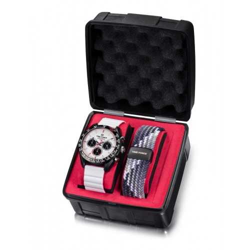TIME FORCE COOLWAKE BOX NYLON ELASTICO -SILICONA BLANCA