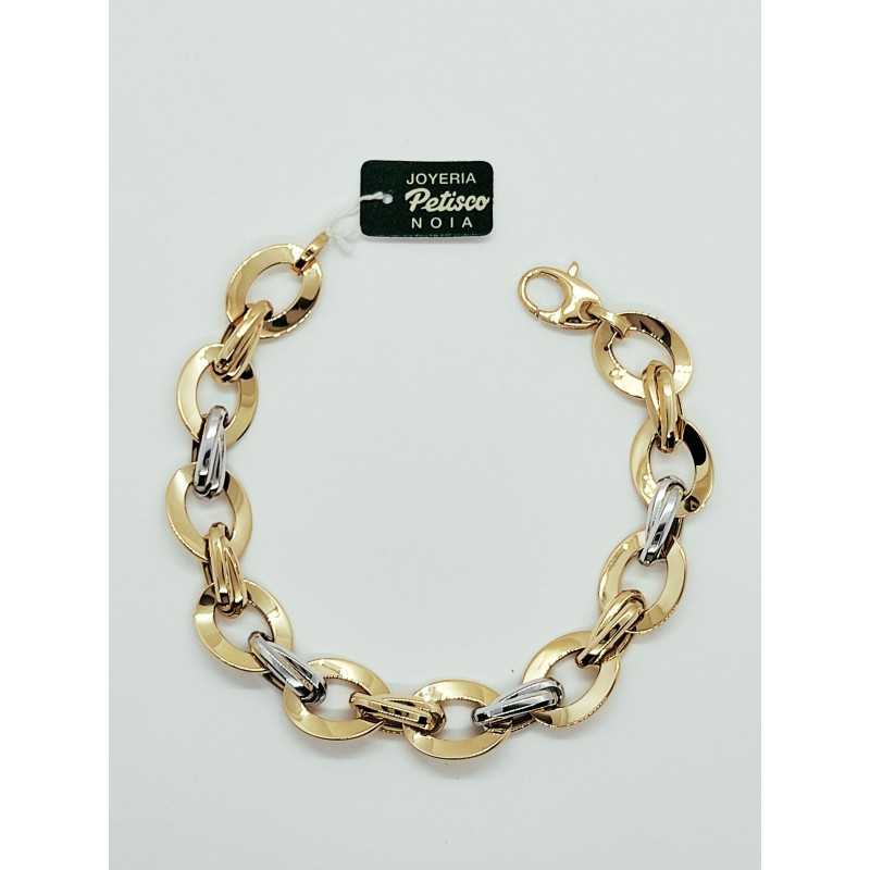 Pulsera Eslabones oro 18ktes