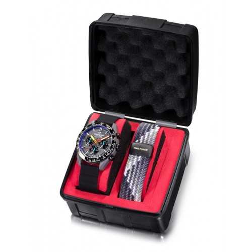 TIME FORCE COOLWAKE BOX NYLON ELASTICO -SILICONA NEGRA