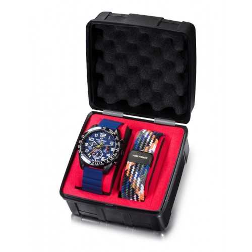TIME FORCE COOLWAKE BOX NYLON ELASTICO -SILICONA MARINO