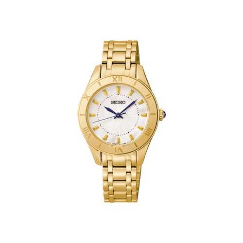 SEIKO Ladies Cuarzo IP Dorado