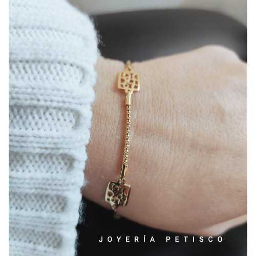 Pulsera Arte Oro 18kt