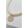 Pulsera perlas Sagitario Oro 18kt