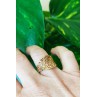 Anillo Colmena Oro 18 KTES