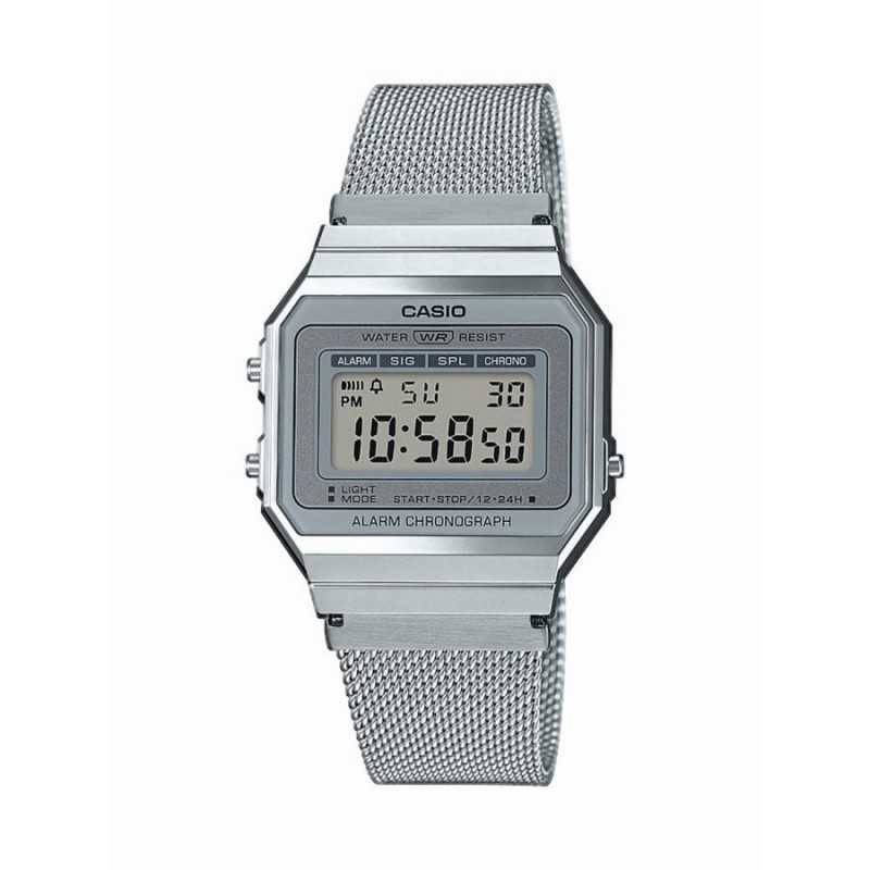 CASIO VINTAGE 82  ICONIC ACERO PLATEADO