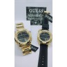 GUESS GENTS  WATCHES ZIP BLACK