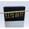 Pendientes Aro y Estrella Oro 18ktes