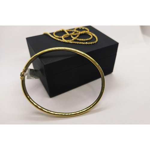 Pulsera rígida ETERNA Oro 18ktes