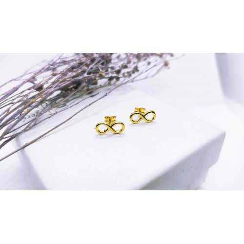 Pendientes Onda Oro 18ktes